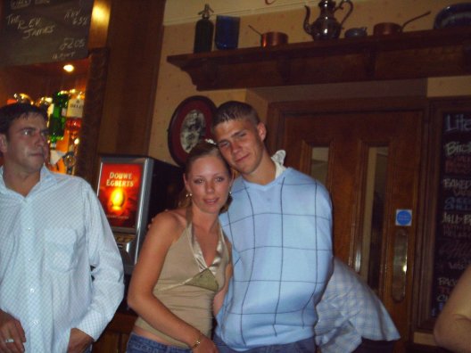 Katie & Mark (with Les too!)