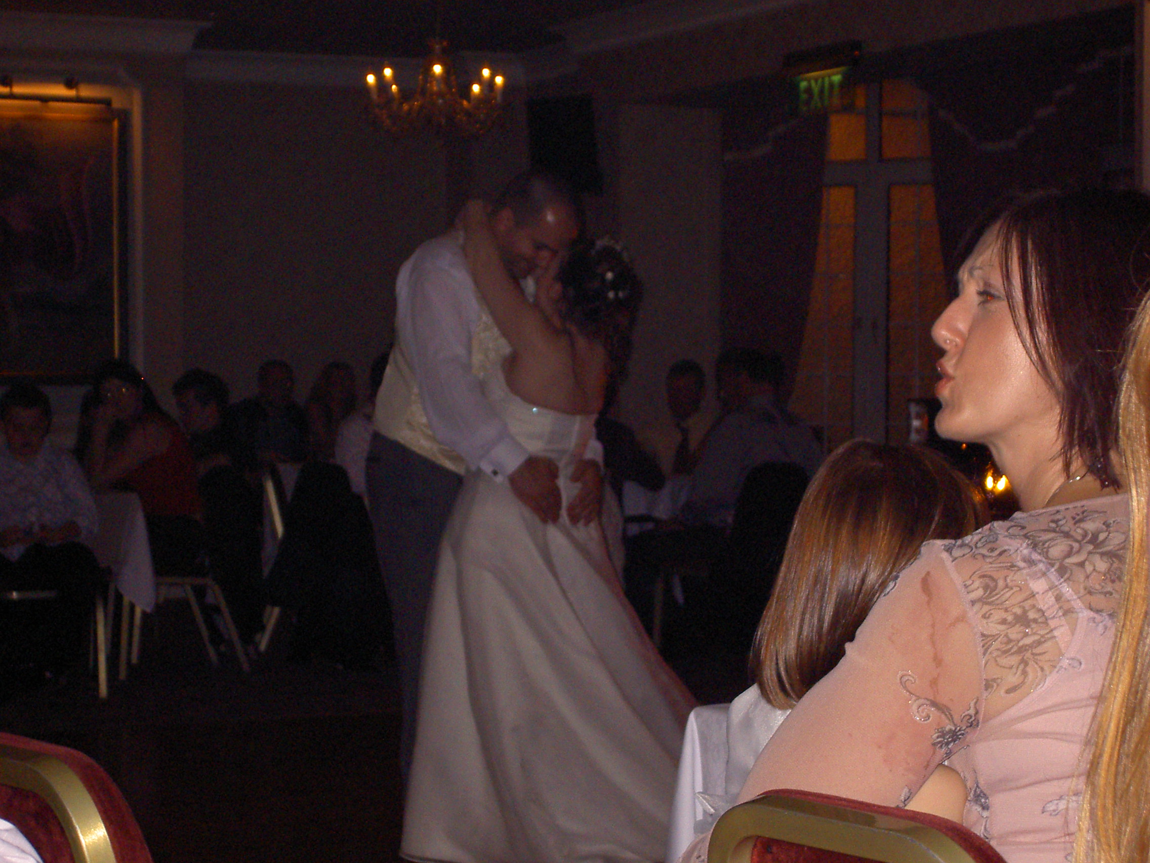 First dance for the married couple