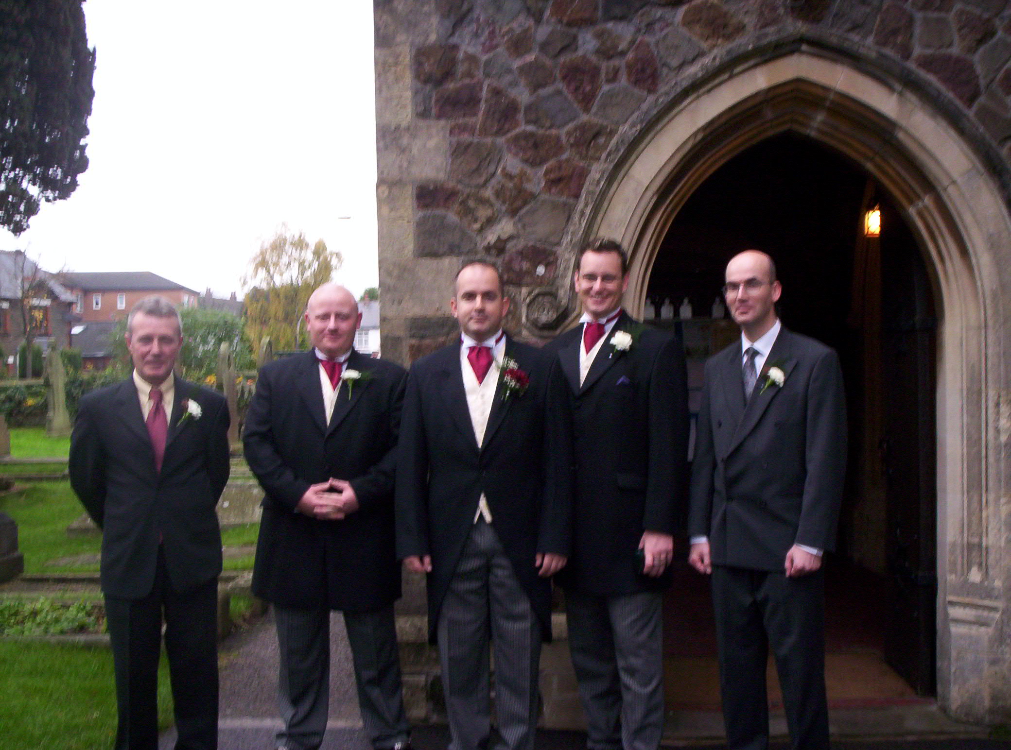 Chris, Mark, Chris, Richard & Simon